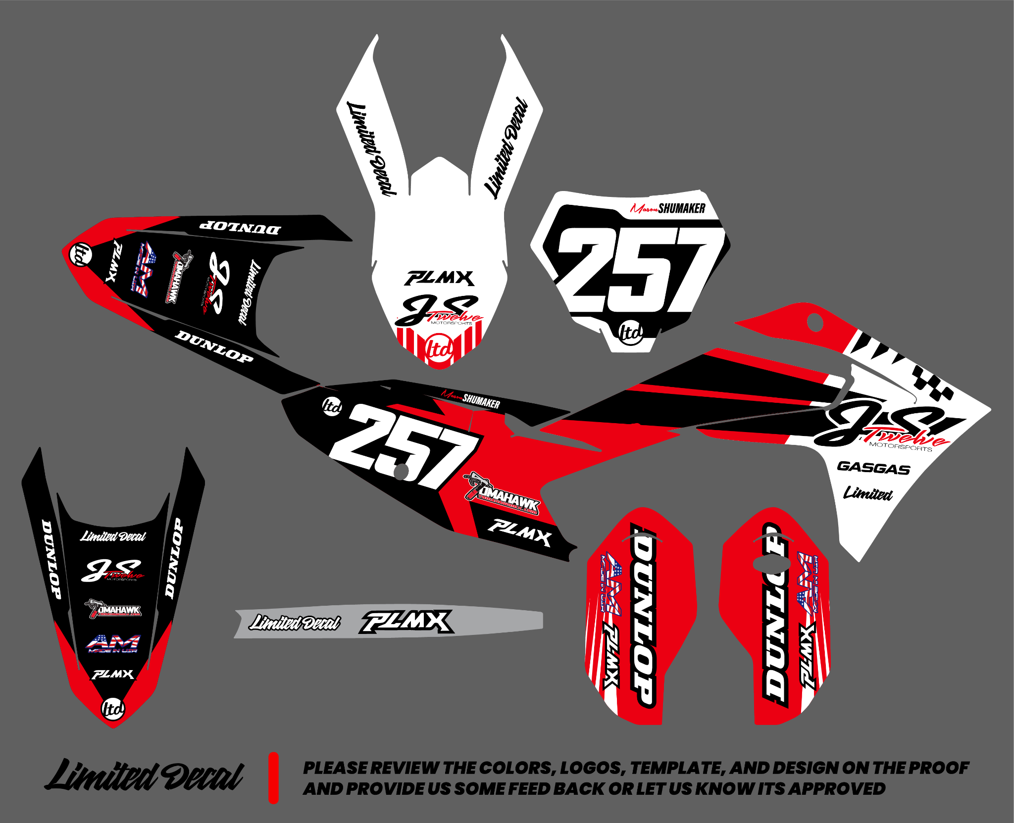 GasGas semi custom kit
